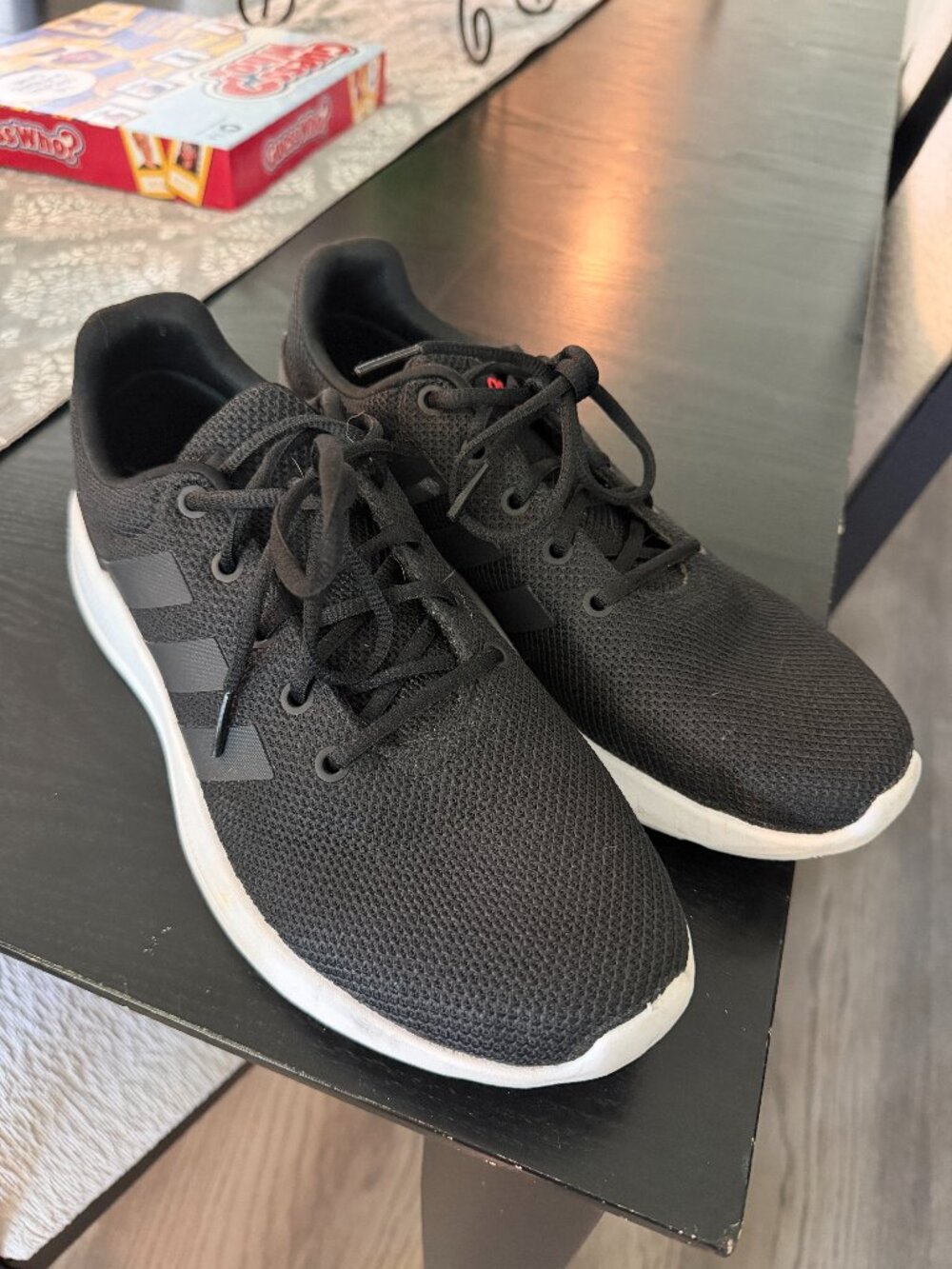 Adidas Lite Racer CLN 2.0 Core Black Carbon - Size 9.5